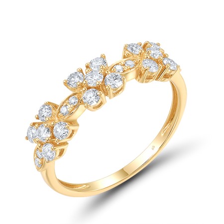 14KY Ring Diamond (R314898DIA14KY) - US 6.5