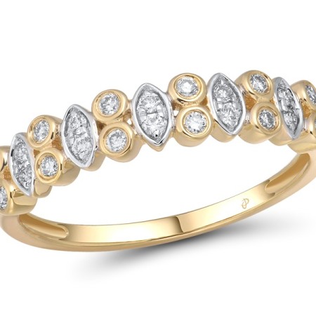 14KYW Ring Diamond (R314901DIA14KYW)
