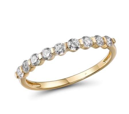 14KY Ring Diamond (R315128ADIA14KY) - US 6