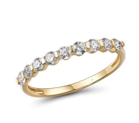 14KY Ring Diamond (R315128DIA14KY) - US 8