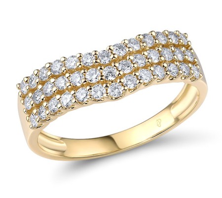 14KY Ring Diamond (R315588DIA14KY) - US 7