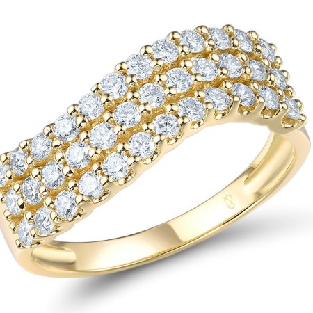 14KY Ring Diamond (R315589DIA14KY) - US 8