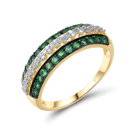 14KYWB Ring Emerald,Diamond (R315730EMR14KYWB)
