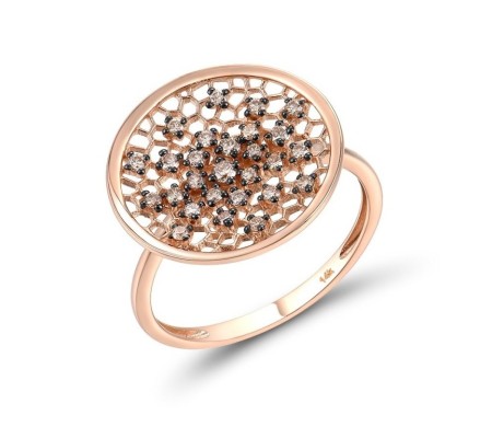 14KRB Ring Brown Diamond (R315753BRD14KRB) - US 6