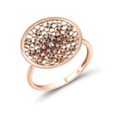 14KRB Ring Brown Diamond (R315753BRD14KRB) - US 6