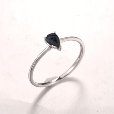 14KW Ring Blue Sapphire (R315837SAP14KW)