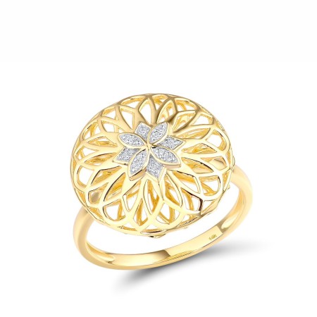 14KYW Ring Diamond (R315857DIA14KYW) - US 7