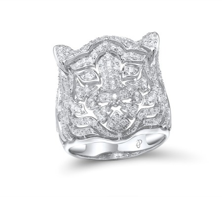 Sterling Silver Ring White Cubic Zirconia (R315868WCZSL925) - US 6