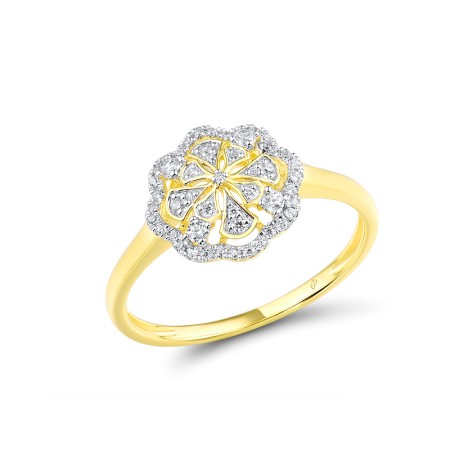 14KYW Ring Diamond (R315952DIA14KYW)