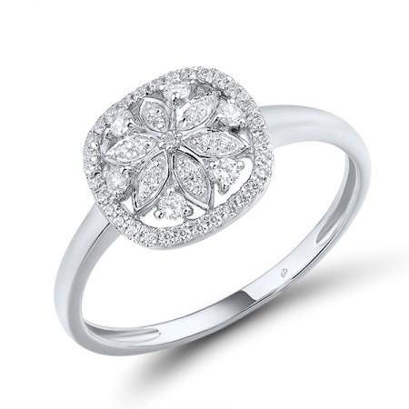 14KW  Diamond Ring  (R315953DIA14KW)