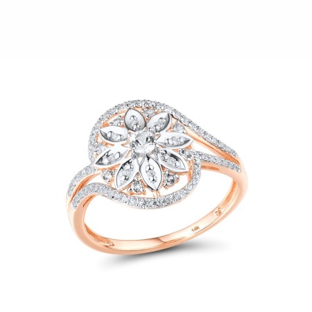 14KRW Ring Diamond (R316028DIA14KRW) - US 7