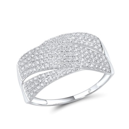 9KW Ring White Cubic Zirconia (R316041WCZ9KW) - US 6