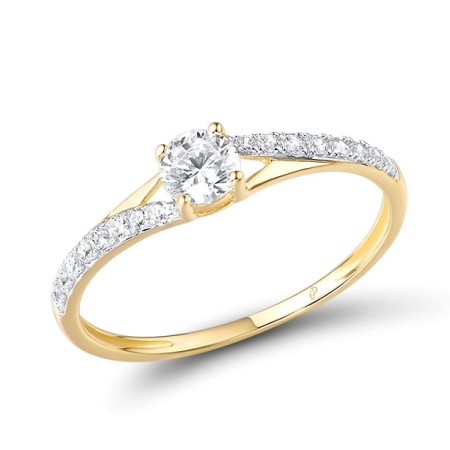 9KYW Ring White Cubic Zirconia (R316047WCZ9KYW) - US 7