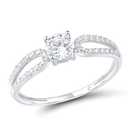 9KW Ring White Cubic Zirconia (R316048WCZ9KW) - US 6