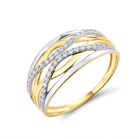 14KYW Ring Diamond (R316074DIA14KYW) - US 7