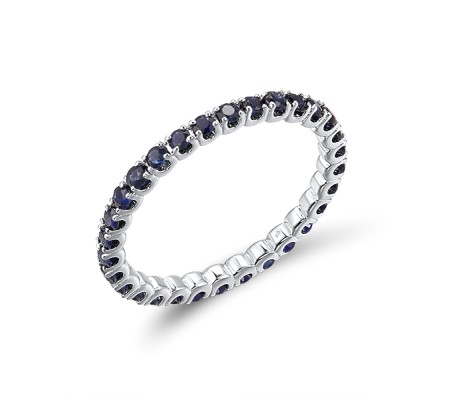 14KW Ring Blue Sapphire (R316173SAP14KW) - US 5