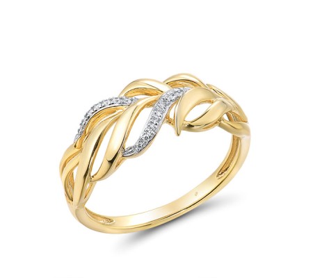 14KYW Ring Diamond (R316210DIA14KYW) - US 6