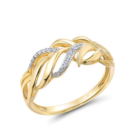 14KYW Ring Diamond (R316210DIA14KYW) - US 6