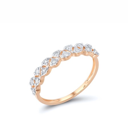 14KRW Ring Diamond (R316390DIA14KRW) - US 7