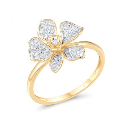 14KYW Ring Diamond (R316415DIA14KYW)