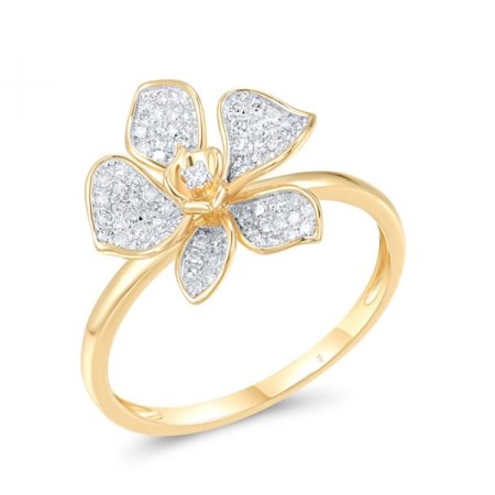 14KYW Ring Diamond (R316415DIA14KYW)