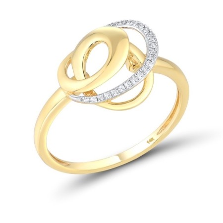 14KYW Ring Diamond (R316589DIA14KYW) - US 7