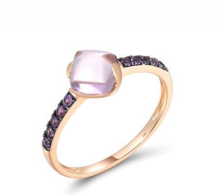 14KRB Ring Amethyst (R317512AME14KRB) - US 6