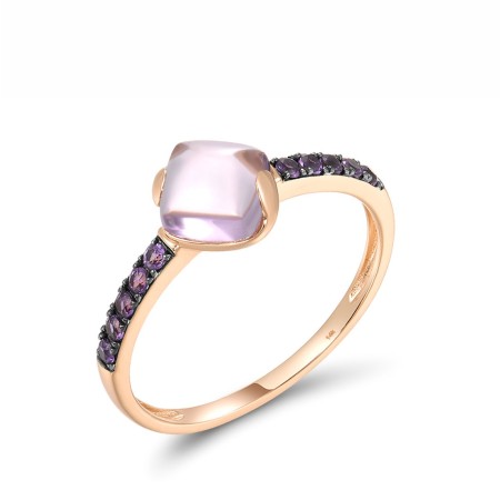 14KRB Ring Amethyst (R317512AME14KRB) - US 6