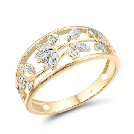 14KYW Ring Diamond (R317913DIA14KYW)