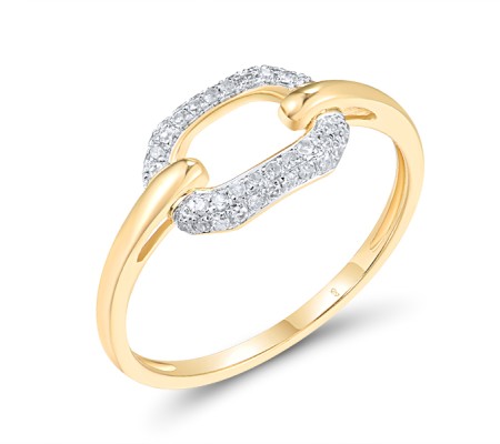 14KYW Ring Diamond (R318365DIA14KYW) - US 7