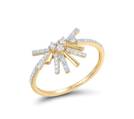 14KYW Ring Diamond (R318385DIA14KYW) - US 7