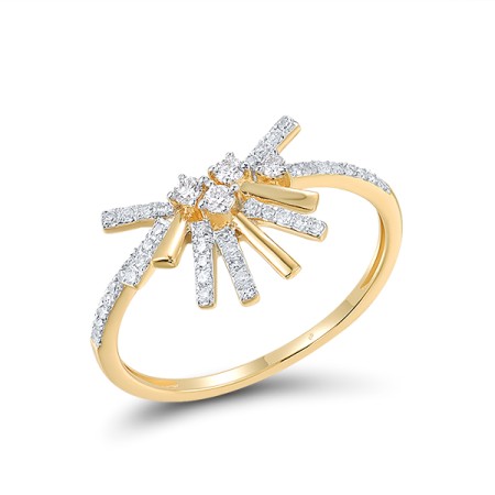 14KYW Ring Diamond (R318385DIA14KYW) - US 7