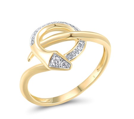 14KYW  Diamond Ring(R318497DIA14KYW)