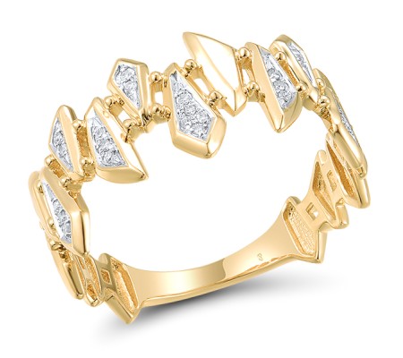 14KYW  Diamond Ring(R318502DIA14KYW)