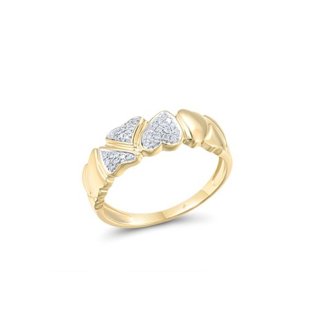 14KYW Ring Diamond (R318543DIA14KYW) - US 6