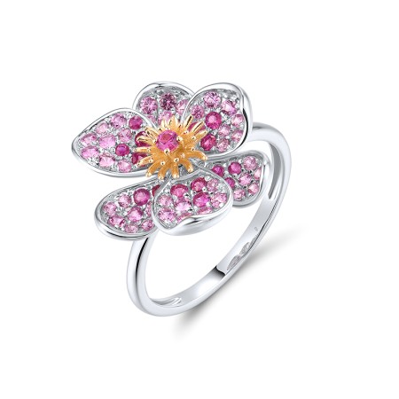 14TT Ring Pink Sapphire,Ruby (R319145PRU14TT)