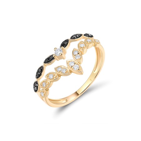 14KYB Ring Black Diamond,Diamond (R319298WBD14KYB)