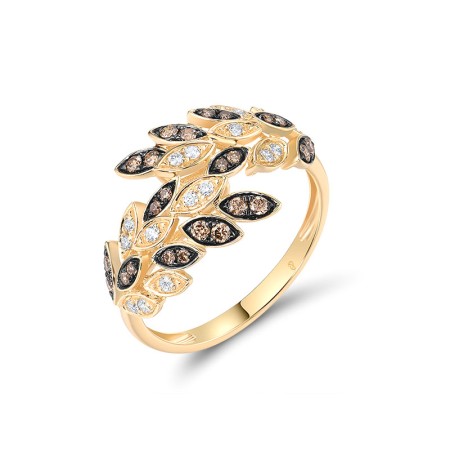 14KYB Ring Brown Diamond,Diamond (R319299BRW14KYB)