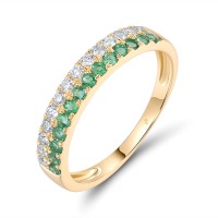 14KY Ring Diamond,Emerald (R319314EMR14KY)