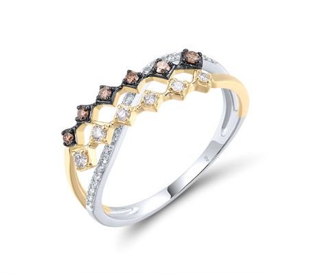 14TTB Ring Brown Diamond,Diamond (R319321BRW14TTB)