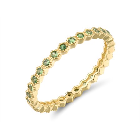 14KY Ring Green Garnet (R319353GNG14KY)