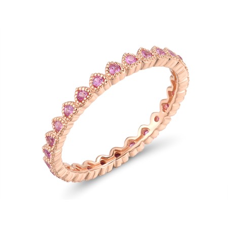 14KR Ring Pink Sapphire (R319355PIS14KR)