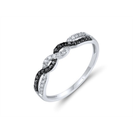 14KWB  Black Diamond,Diamond Ring  (R319694WBD14KWB)