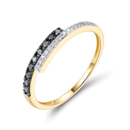 14KYWB Ring Black Diamond,Diamond (R319699WBD14KYWB)