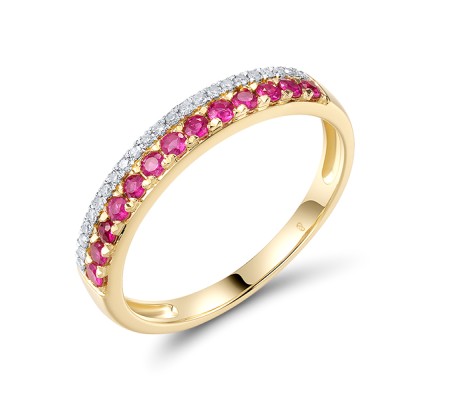 14KYW  Ruby Ring  (R319836RUY114KYW)