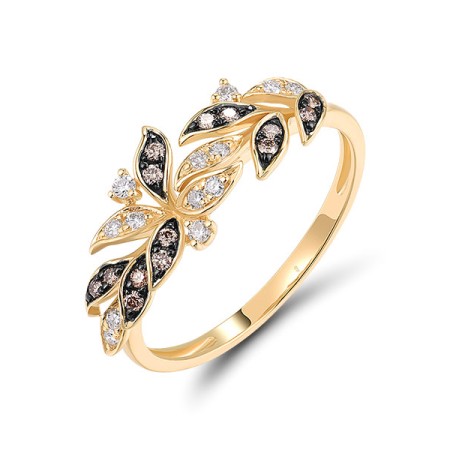 14KYB Ring Brown Diamond,Diamond (R319862BRW14KYB)