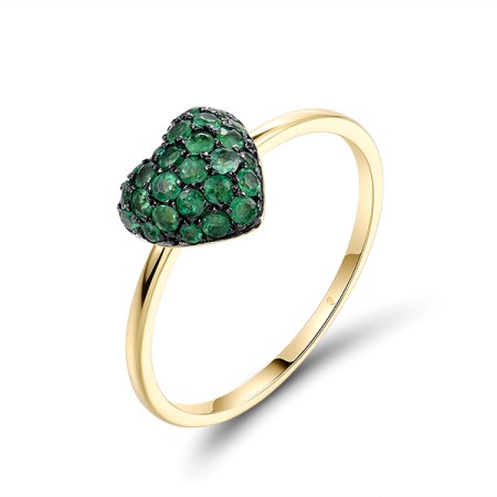 14KYB  Emerald Ring (R320009EMR14KYB)