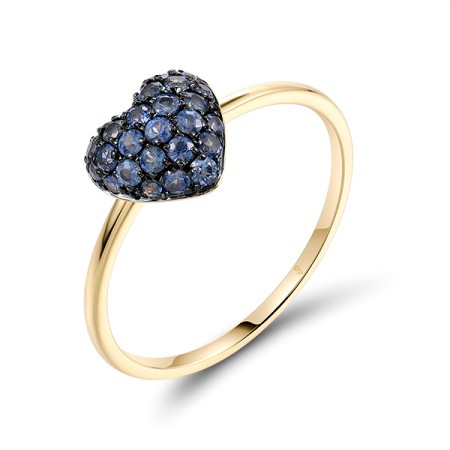 14KYB  Blue Sapphire (Exc) Ring (R320009SAP114KYB)