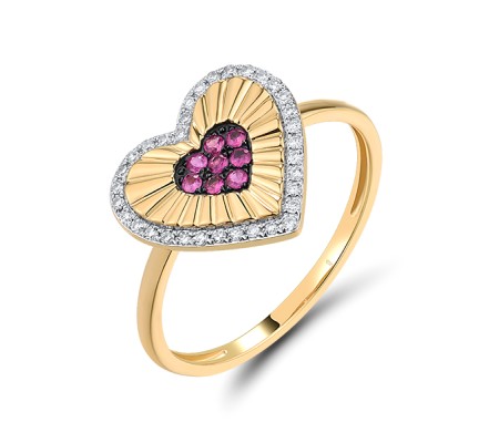 14KYWB  Ruby Ring  (R320074RUY14KYWB)