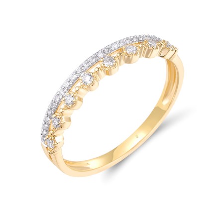 14KYW Ring Diamond (R320109DIA14KYW)
